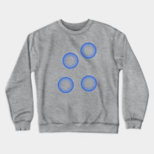 Blue bubbles Crewneck Sweatshirt